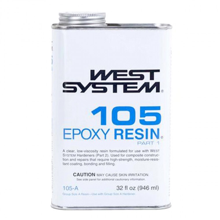 01-00353 West System Epoxy 105 Resin Quart