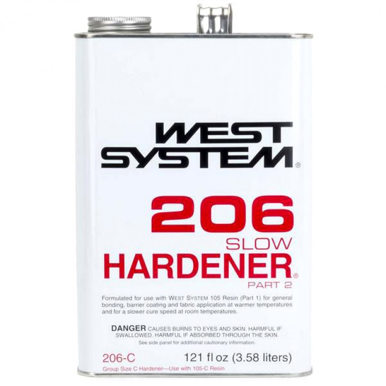 01-00361 West System Slow Hardener 206 Gl