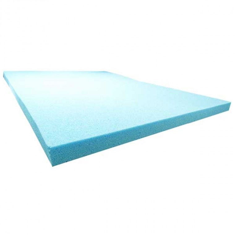 01-09310 Seat Foam 1 X 16 X 18 Medium Density Blue