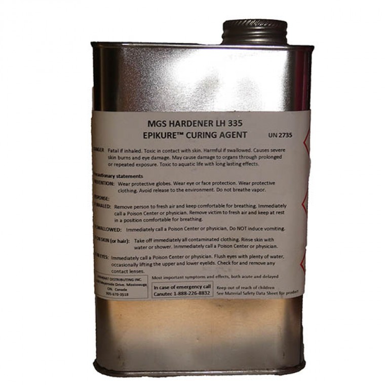 01-41105 H335F MGS Hardener Quart Fast