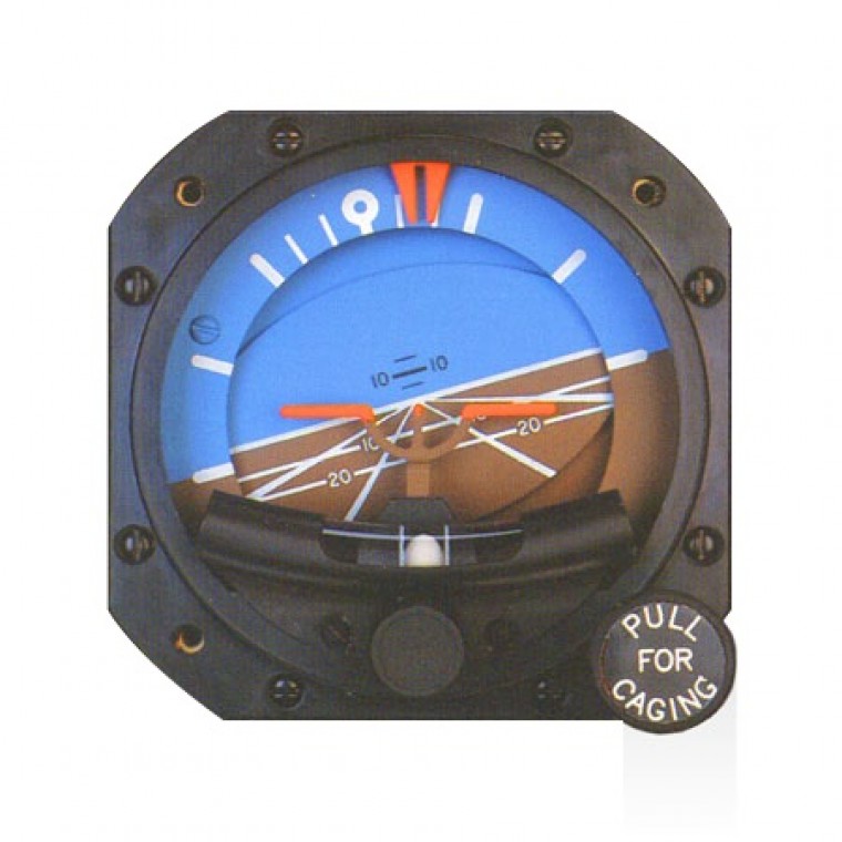 10-02328 Sigma-Tek 3-1/8 Attitude Vac Gyro 5000M 2 Tlt 8 Cage