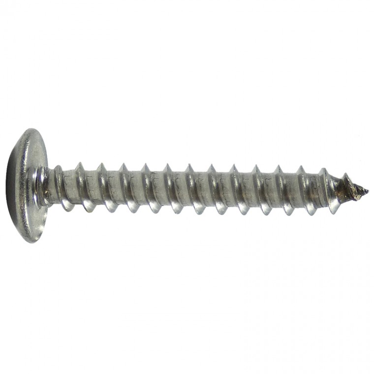 T4X4-100 4X1/4-A-Tr-Ph-Stainless Steel Sht Met Screw (Pack Of 100)