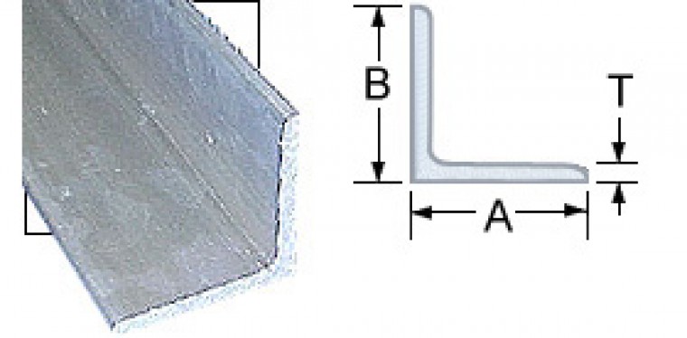 03-46800 2024T3 Angle 1/2 X 1/2 X 1/16