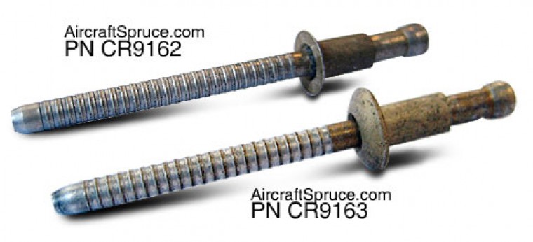 CR9162-4-4-100 CR9162-4-4 Cherry Rivet (Pack Of 100)