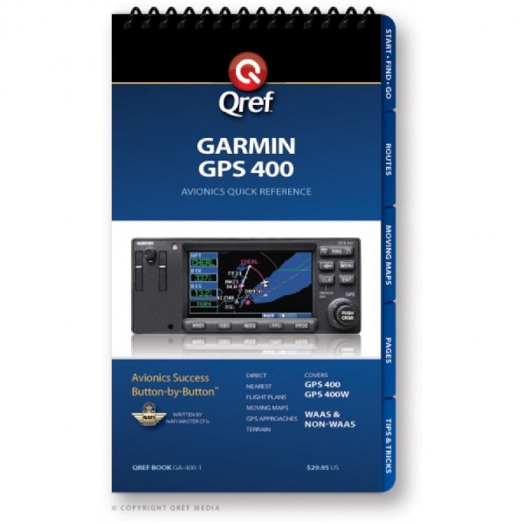 13-15612 Garmin G600 G500 QREF Book