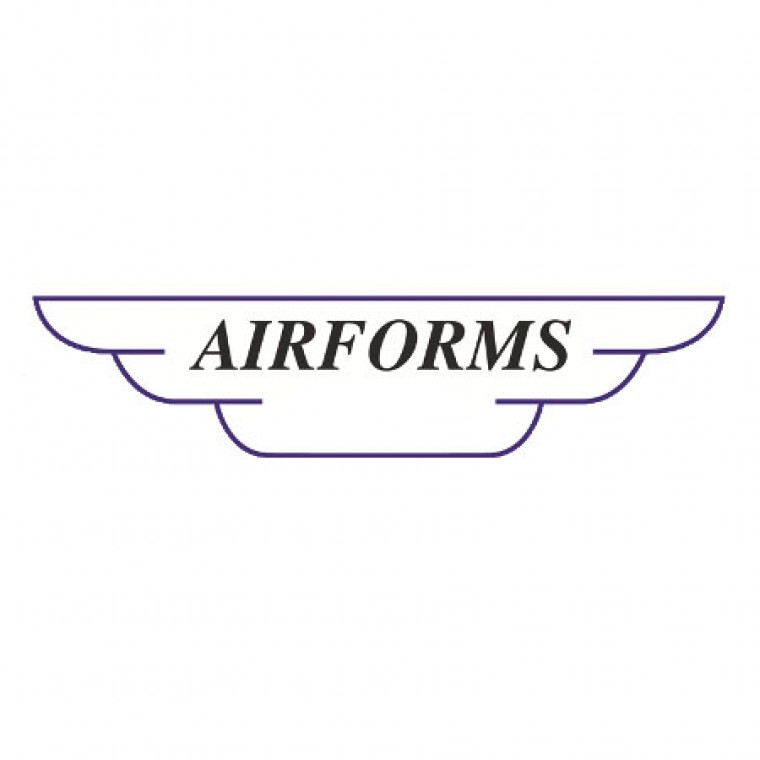 05-31000 Airforms Baffle Bare Blue Seal AF0750128-76-BRBL