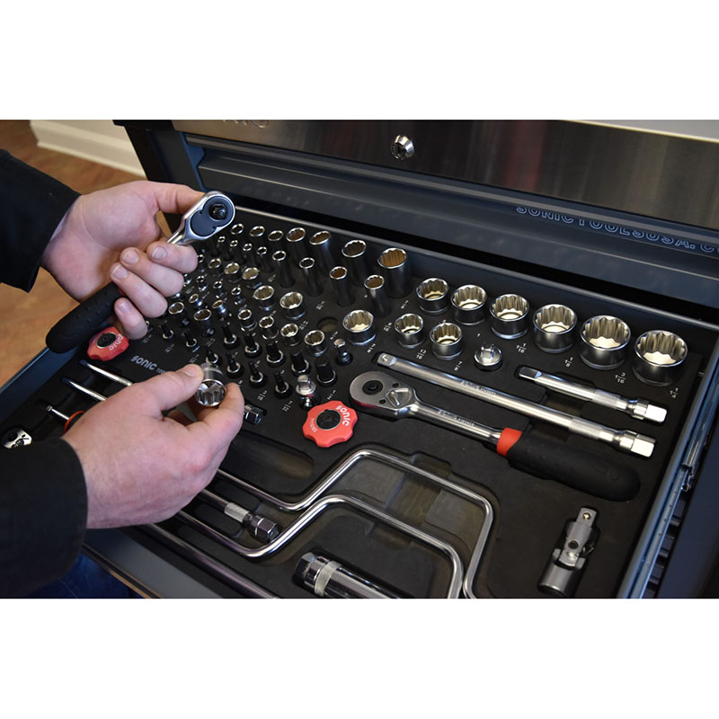 Sonic Tools - Intermediate Aviation Toolset With Serialization 263Pcs ...