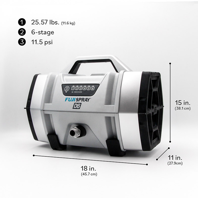 Fuji Spray D6™ 6-Stage HVLP Spray System | Aircraft Spruce ®