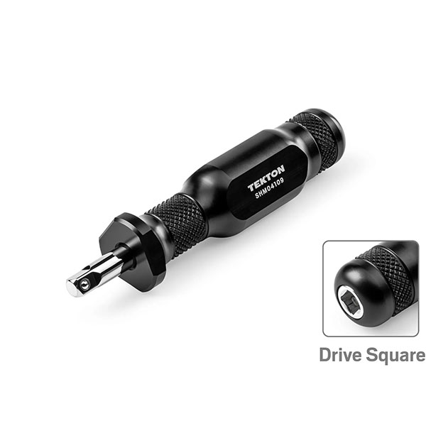 Tekton 1/4 Inch Drive Aluminum Spinner Handle With Drive Square