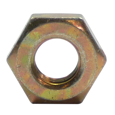 American Integrated Supply #4-48 Solid Brass Hex Machine Screw Nuts - 25 Pack